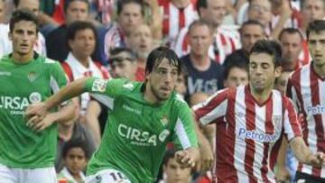 <b>EXHIBICIÓN. </b>Beñat, durante su espléndido partido en San Mamés del pasado domingo.