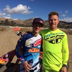 California: el viaje con regalo de KTM para el joven Jorge Prado