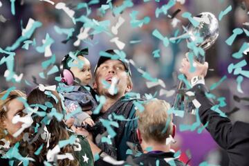 Así celebraron los Philadelphia Eagles su primer Vince Lombardi