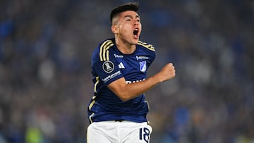 Daniel Ruiz, jugador de Millonarios