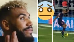 Choupo intenta explicar al PSG el gol que le arrebató a su colega