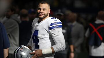 El mariscal de campo de quinto año ha estado entrenando durante los últimos meses con acuaterapia.