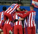 El Atlético de Madrid gana de visitante ante el Éibar