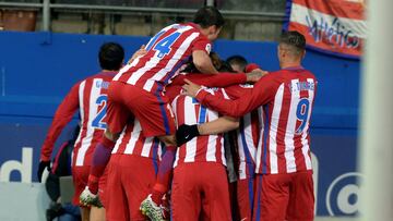 El Atlético de Madrid despierta a tiempo contra Eibar