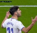 Asensio marca uno de los goles del año y se encara con la grada