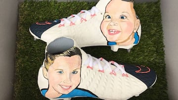 Así son las llamativas nuevas botas de Dani Ceballos