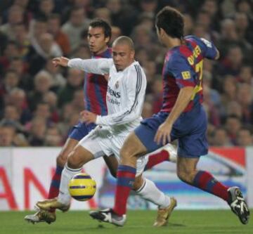 El Brasileño Ronaldo jugó en el Real Madrid desde el 2002 al 2007