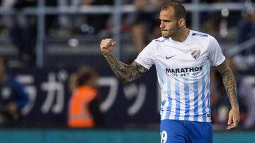 El Everton ha pagado la cláusula de rescisión de Sandro Ramírez, del Málaga.