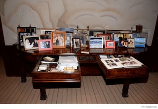 A view of drawers and framed photos shown in Jeffrey Epstein's Manhattan home are seen in this image released by the Department of Justice in Washington, D.C., U.S., on December 19, 2025 as part of a new trove of documents from its investigations into the late financier and convicted sex offender Jeffrey Epstein. U.S. Justice Department/Handout via REUTERS THIS IMAGE HAS BEEN SUPPLIED BY A THIRD PARTY