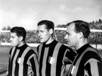 Gunnar Gren, Gunnar Nordahl y Nils Liedholm conformaron un trío formidable de delanteros que jugaron para la selección de fútbol de Suecia y para el A. C. Milan durante la década de 1950. Fueron conocidos como GRE-NO-LI
