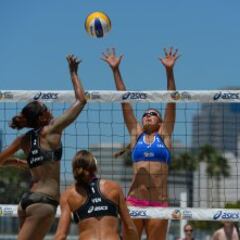 Imágenes del Gran Slam de Voley playa