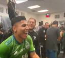 Ruidíaz, el champán y su loca celebración en el vestuario tras coronarse campeón de la MLS
