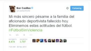 El tuit de Casillas.