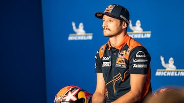 Jack Miller en la rueda de prensa que abre el GP de Argentina,