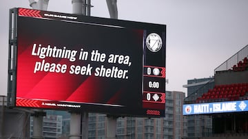 This evening’s international friendly at BMO Field in Toronto was due to kick off at 9:30 a.m. but has been delayed for half an hour.