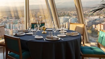 El restaurante más alto de España está en Madrid con tapas desde 5 euros: a 160 metros de altura en plena Castellana