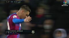 Jutglá ya golea fuera del Barça