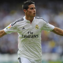 James vuelve a La Coruña, donde marcó su primer gol en LaLiga
