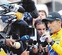 Armstrong fue el corredor que más apareció en pantalla