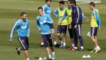 La plantilla se entrena con vistas a la Real Sociedad.