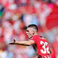 Borja Garcés entra en la historia atlética con su gol al Eibar