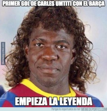 Messi y Umtiti en los memes más divertidos del Barcelona-Celta