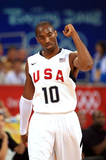 2008. Camiseta con el dorsal 10 Redeem Team Home, JJOO de Pek¨ªn.