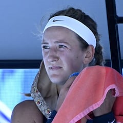 Azarenka acusa el confinamiento y cede ante Pegula