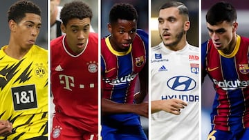 Baby Boom en Europa: Musiala, Wirtz, Cherki, Delap, Pedri, Ansu...