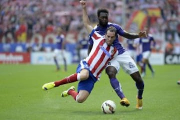 Godín con Caicedo. 
