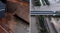 Colapsa la autovía más importante de Portugal al romperse el dique sobre el río: la imagen impacta