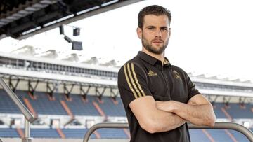 Nacho, en una imagen de archivo en el Bernabéu.