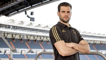 Nacho, en una imagen de archivo en el Bernab&eacute;u.