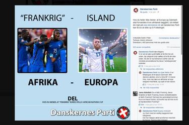 Euro 2016 France-Iceland game hijacked by racist right-wing party