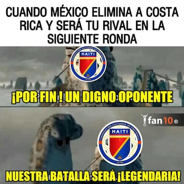 Los memes del sufrido pase de México ante Costa Rica