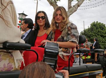 Bárbara Mirján y Amina Martínez de Irujo.