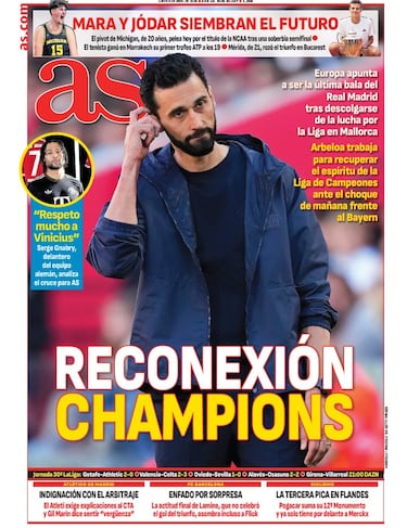 Las portadas de AS de abril