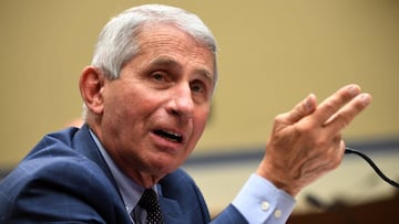 El Dr. Anthony Fauci, director del Instituto Nacional de Alergias y Enfermedades Infecciosas, testifica durante la audiencia del Subcomit&eacute; Selecto de la C&aacute;mara sobre la Crisis del Coronavirus en Washington, D.C., EE. UU., 31 de julio de 2020.