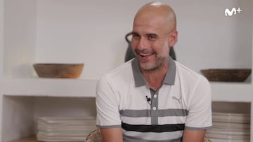 La broma de Valdano a Guardiola que dejó a Pep con esta cara