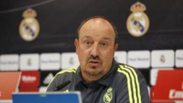 Benítez: "¿Defensivo? El Madrid es el que más tiró esta jornada"