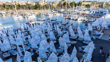 Imagen de una edición del Trofeo Abanca Ciutat de Palma de Vela.