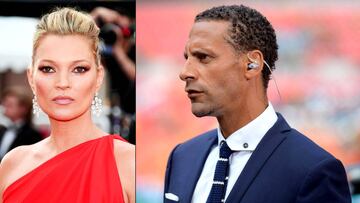 Rio Ferdinand y Kate Moss, en la lista de un asesino