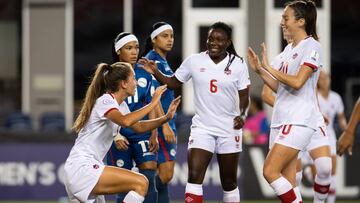 La escuadra de la Hoja de Maple humill&oacute; a Cuba con un marcador de 12 goles por 0 en la segunda fecha de la fase de grupos de Campeonato Premundial Femenil.
 