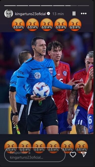 Vidal se indigna con Roldán y envía este mensaje desde Chile: “Siempre lo mismo...”