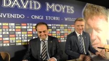 David Moyes: "Me parezco más a Mourinho que a Guardiola"