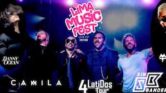 Lima Music fest 2022: cantantes, artistas, programación y dónde será el festival