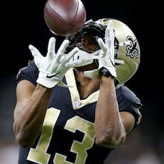 Michael Thomas, cerca de romper marca de recepciones en un año