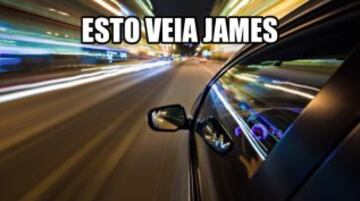 Los memes tras la persecución de James Rodríguez