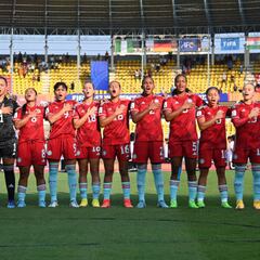 Formación posible de Colombia ante España en la final del Mundial Femenino Sub 17