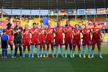 Nigeria y Colombia se enfrentaron por las semifinales del Mundial Femenino Sub 17 de la India en el Estadio Fatorda de Goa.